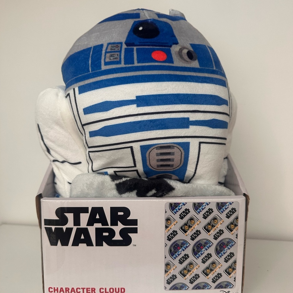 Star Wars Blue and Gray R2-D2 Plush